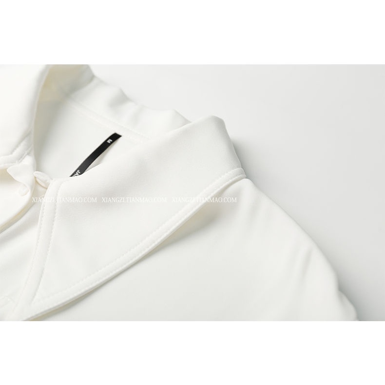 Áo Thun Ngắn Tay Phối Cà Vạt Thời Trang Mùa Hè Dành Cho Nữ