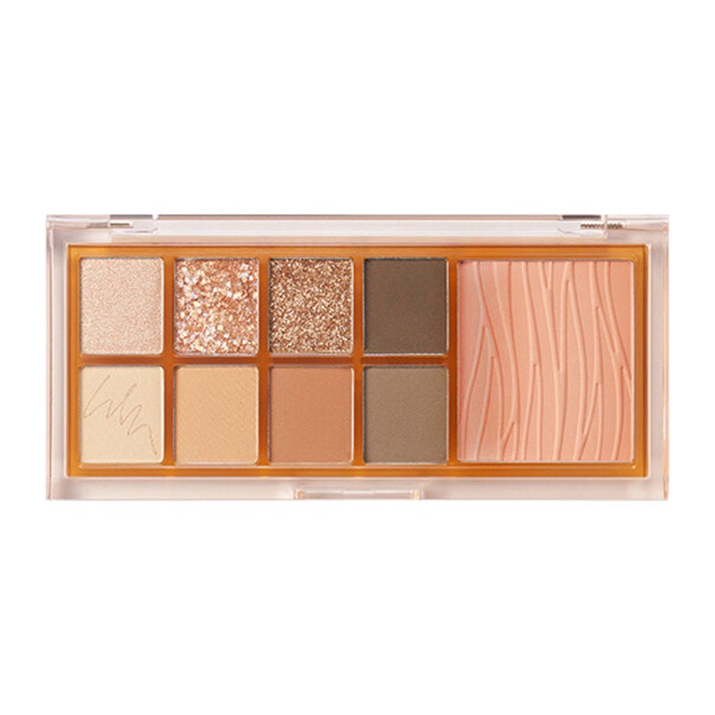 Bảng Phấn Mắt 9 Màu Sắc Hiệu Ứng Lì/ Ánh Nhũ Chống Nước Lên Màu Cực Chuẩn