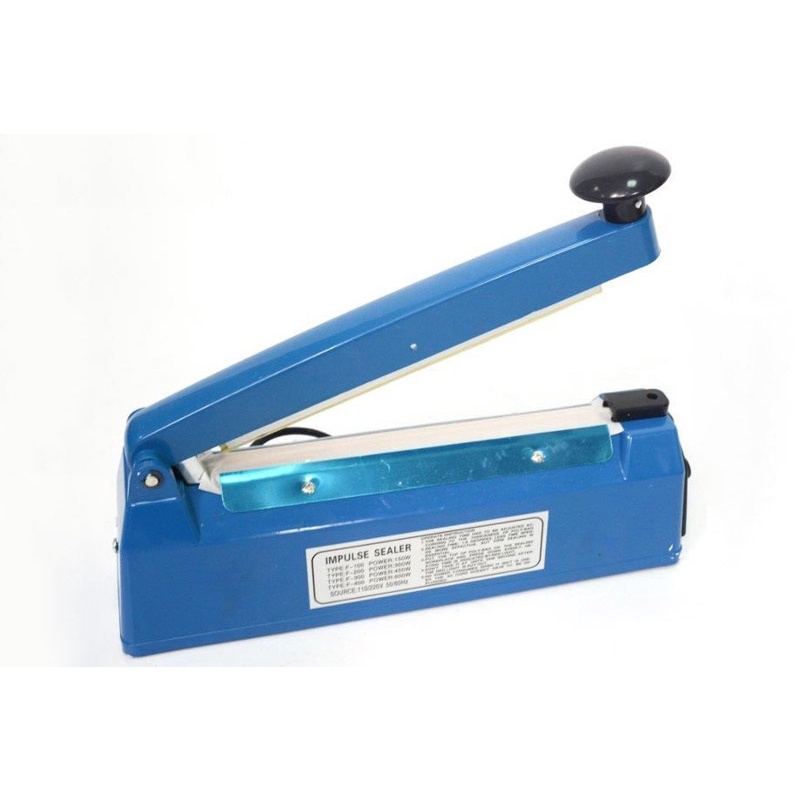 Máy hàn miệng túi nilon dập tay kích thước 200, 300, 400mm - tự chọn