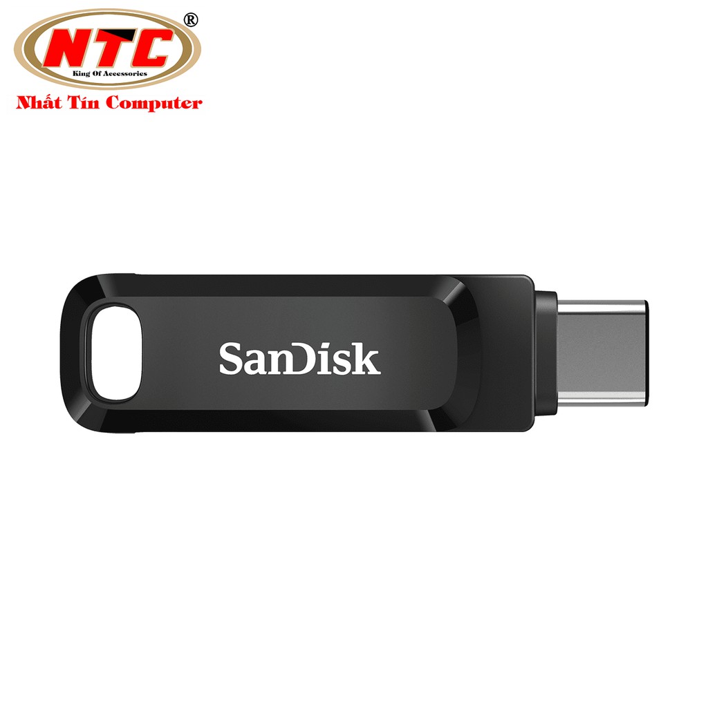 USB OTG Sandisk Ultra Dual Drive Go USB Type-C 3.1 128GB 150MB/s (Đen) - Hàng chính hãng | BigBuy360 - bigbuy360.vn