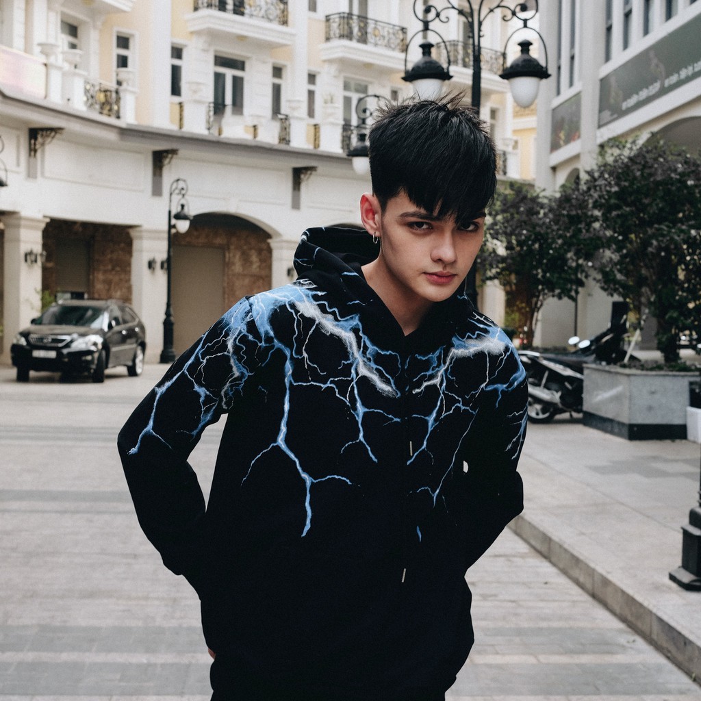 Lighting Hoodie - Áo hoodie sấm sét