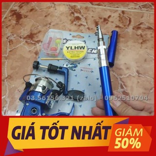 Bộ cần câu bút 1m6 full box hàng chuẩn ️🎣 - về hàng