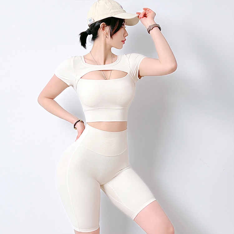 Áo thun thể thao ANRAN ngắn tay thoáng khí phong cách năng động cao cấp