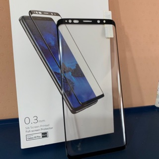 Kính cường lực Full màn 3D chính hãng Baseus Samsung S9 plus
