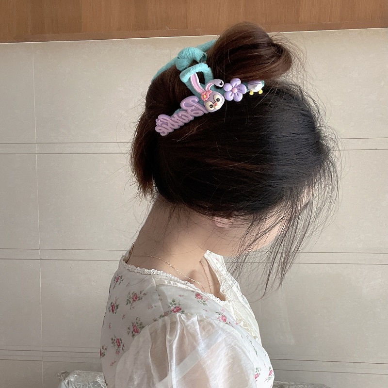 Kẹp tóc răng cá mập màu xanh mới