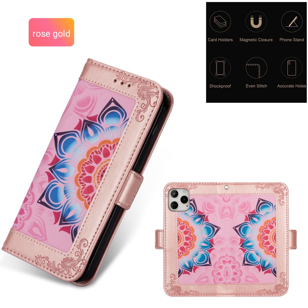 For Xiaomi Mi Poco X3 NFC  mobile phone case two-color printed leather case high-quality leather case all-inclusive anti-fall protection card holder