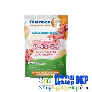 Npk 0-52-34 1kg - phân bón kích thích ra hoa - phân bón tám ngọc