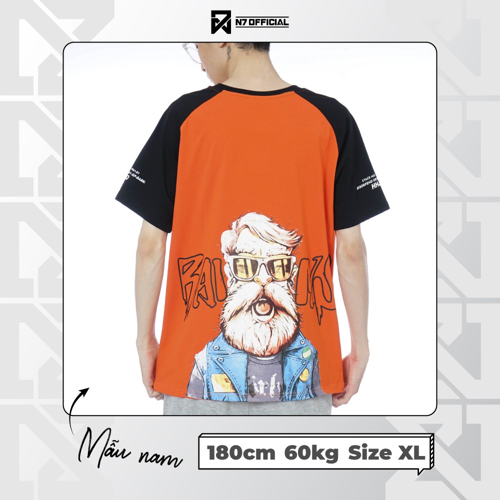 Áo thun Gangster unisex N7 Basic Tee phông trơn nam nữ tay lỡ oversize from rộng | BigBuy360 - bigbuy360.vn