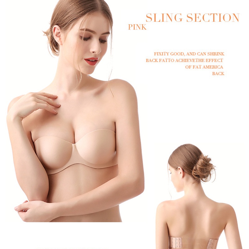 Áo Lót Không Dây Nâng Ngực 1/2 Cup Quyến Rũ Dành Cho Nữ