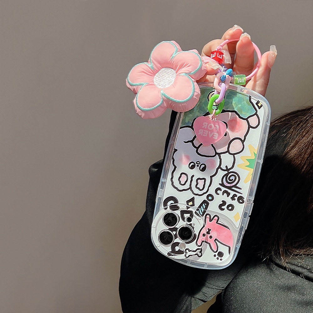 Ốp lưng iphoneỐp Điện Thoại  In Họa Tiết Hoa Cho iPhone 14 14promax 12 11 13 PROMAXDinuo case-III