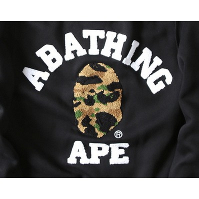 Áo Sweater Thêu BAPE Cổ Điển Giản Dị Cho Nam Và Nữ