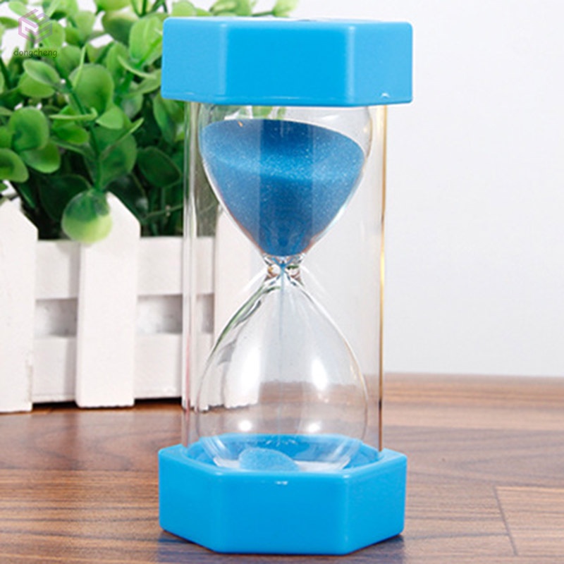 Set 1 Đồng Hồ Cát 5/10/15/20/30 Phút Hình Quả Trứng Bằng Nhựa Cát Hỗ Trợ Canh Giờ Nấu Ăn Cho Bé Chơi Game