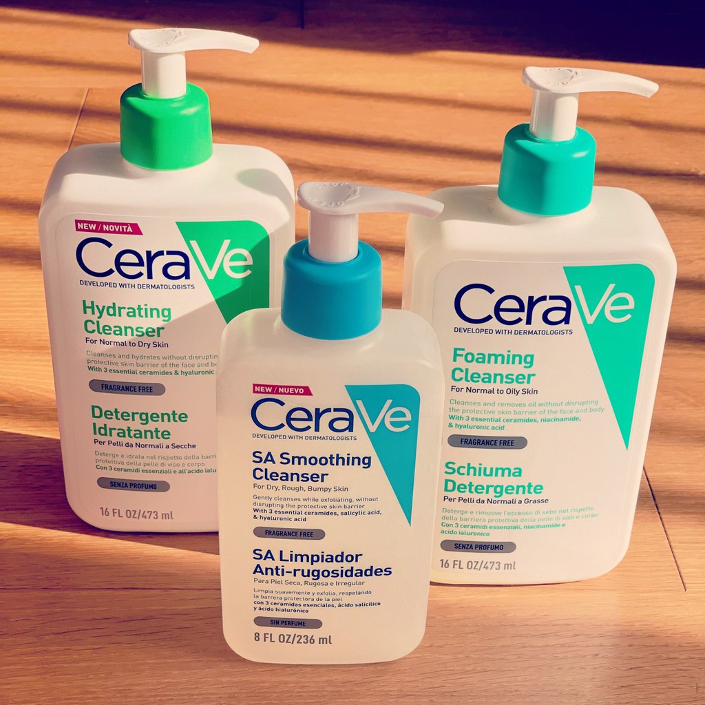 Sữa rửa mặt Cerave dịu nhẹ (236ml, 473ml) | BigBuy360 - bigbuy360.vn