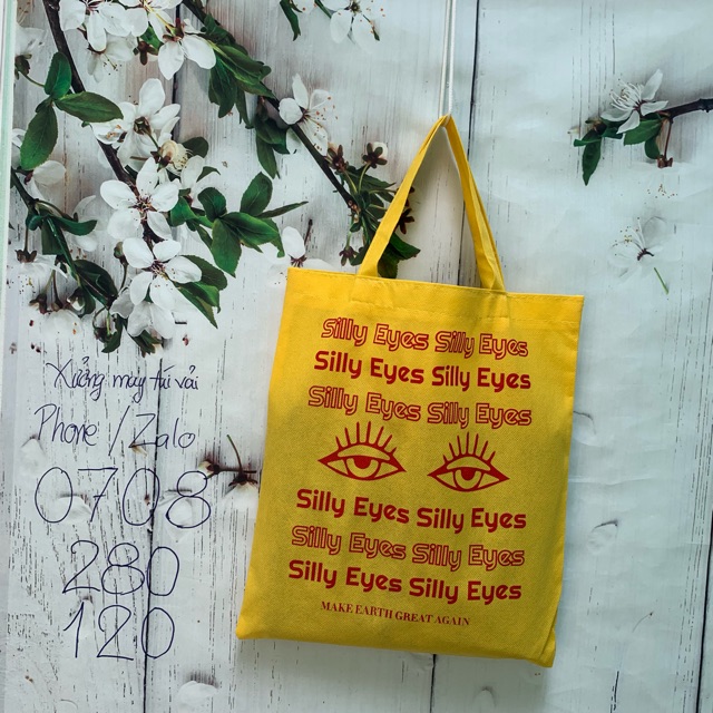 Túi tote in logo