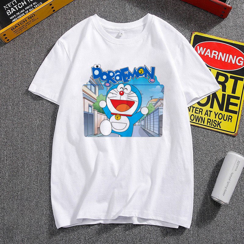 Áo Thun Phim Hoạt Hình Doraemon ( Có Size Trẻ Em ) 126.130