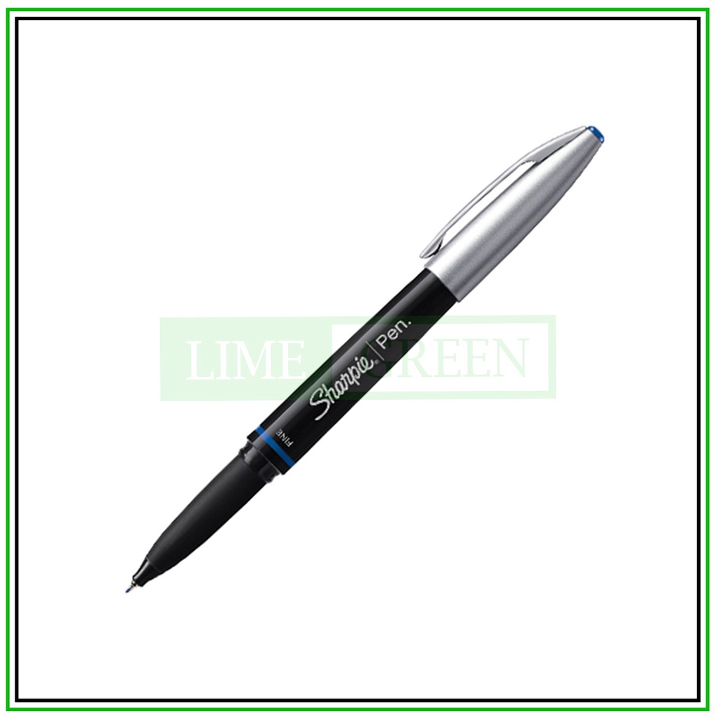 Bút viết đầu kim cao cấp Sharpie Grip Pen - Blue (Xanh dương)