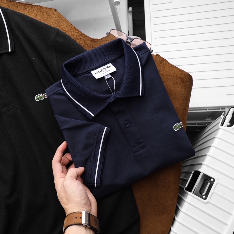Áo thun nam polo có cổ - 100% thun cotton co giãn 4 chiều