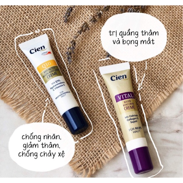 Kem dưỡng da mắt GIẢM NHĂN, CHỐNG NHĂN, CHỐNG CHẢY XỆ, GIẢM THÂM mắt Cien Đức | BigBuy360 - bigbuy360.vn