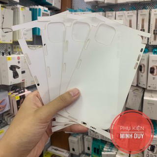 [BigSale] Dán PPF nhám chống vân tay full viền máy, lỗ loa cho Iphone 11 pro - 11 pro max