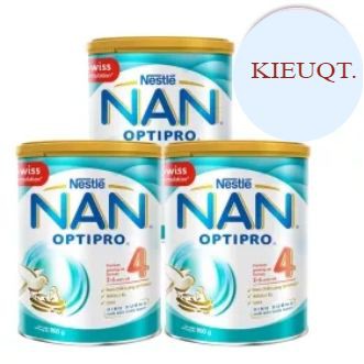 Bộ 3 Sữa bột Nestle NAN OPTIPRO 4 (900g)