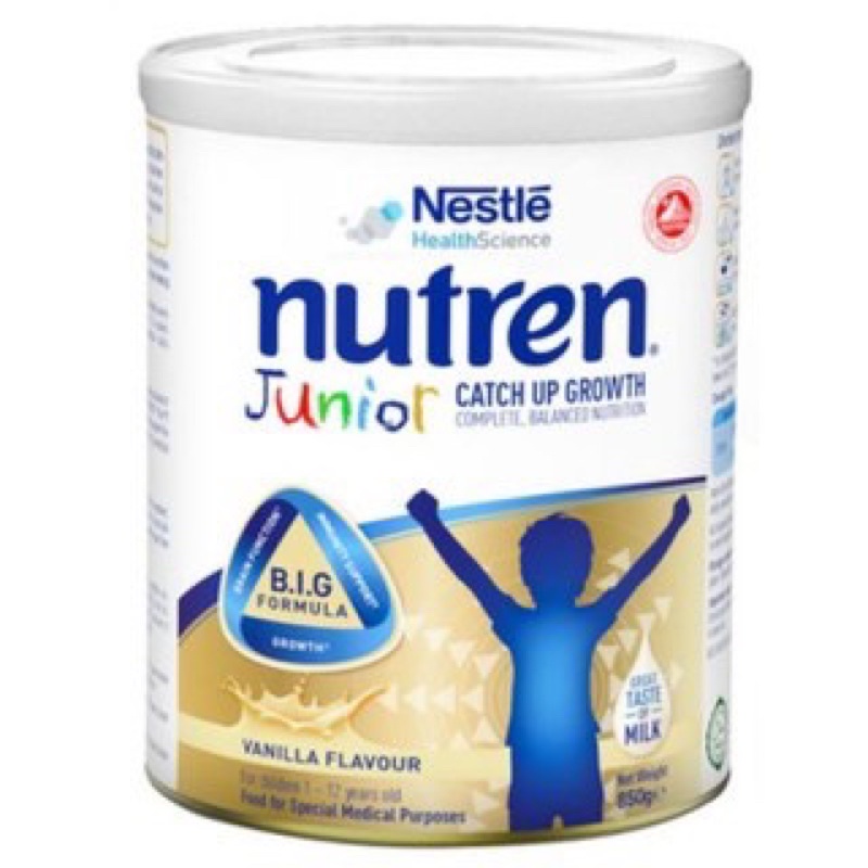 Sữa bột Nutren junior 850g mẫu mới