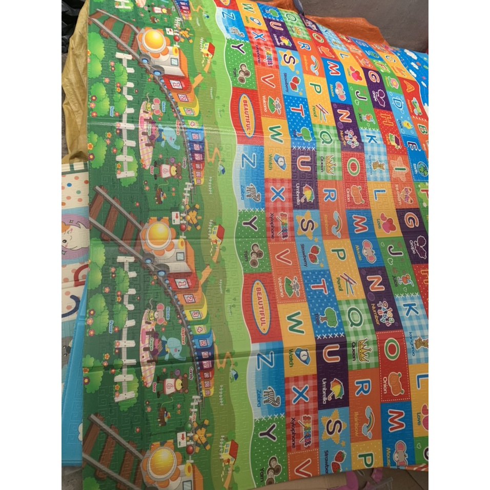 Thảm Xốp XPE Gấp Gọn m8*2m Chống Trơn Trượt, Chống Thấm