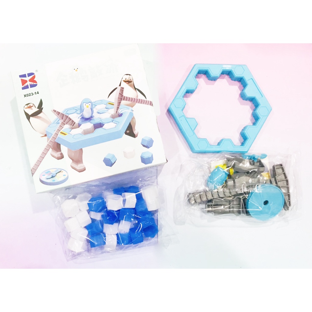 Giải cứu chim cánh cụt mini DCN2 phá băng boardgame