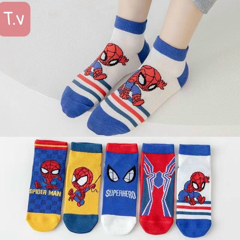 Set 10 Đôi Tất Trẻ Em Hình Siêu Nhân