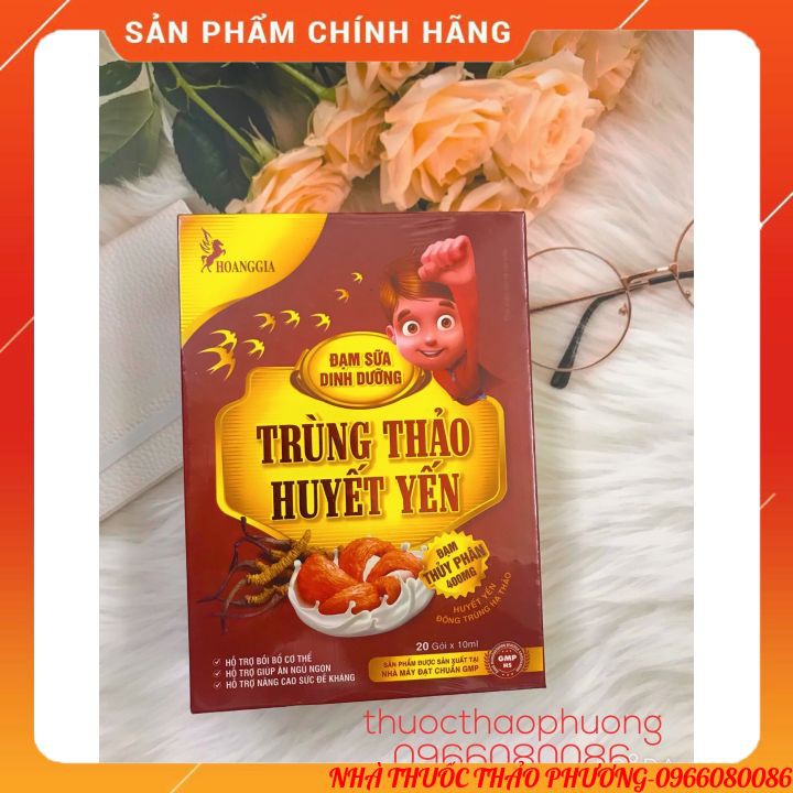 ✅Ăn ngon cho Bé TRÙNG THẢO HUYẾT YẾN🎀.Cho trẻ từ 06 tháng tuổi🎀chứa đạm thủy phân,giúp ăn ngủ ngon,tăng miễn dịch,