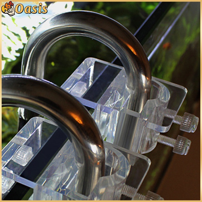Kẹp Cố Định Ống Dẫn Nước Bể Cá Bằng Acrylic Tiện Dụng