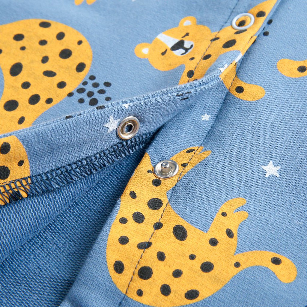 Bộ Đồ Liền Thân Sanlutoz Tay Dài Từ Cotton Thời Trang Mùa Đông Dành Cho Bé