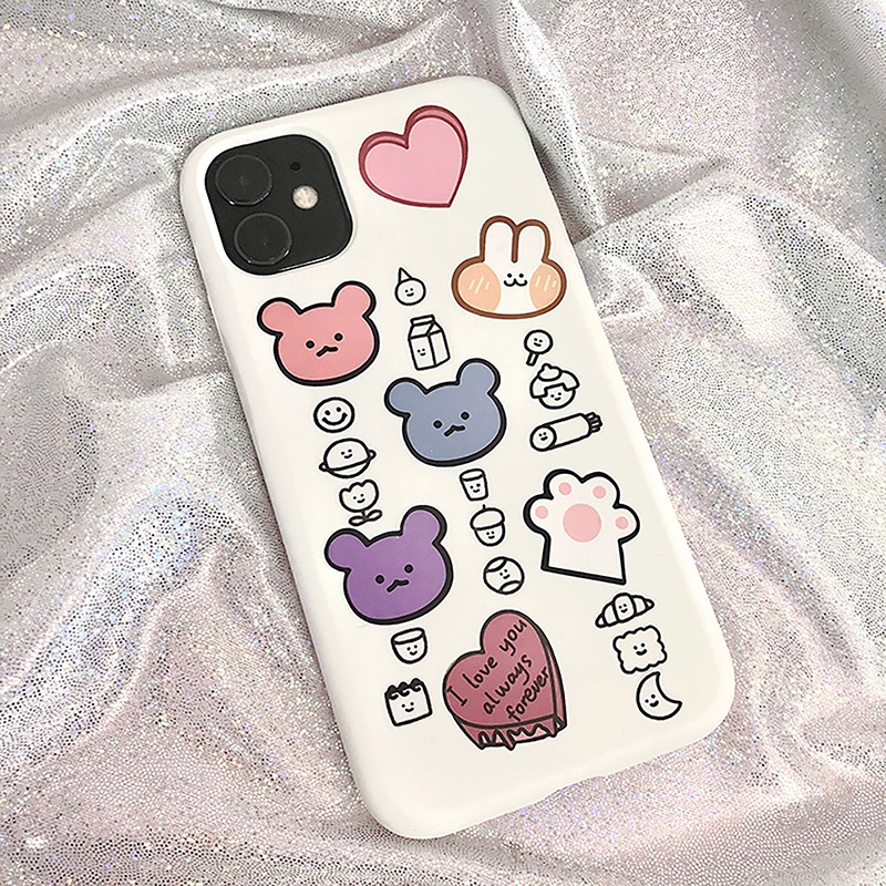 Sticker Dán Trang Trí Thủ Công Chống Nước Hình Động Vật Phong Cách Hàn Quốc