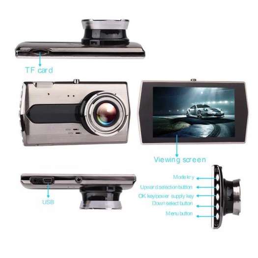 Camera Hành Trình Full HD X008 (Trước Và Sau) 1080p | BigBuy360 - bigbuy360.vn