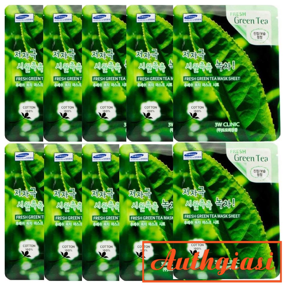 Mặt nạ 3W Clinic Fresh Mask dưỡng da hiệu quả 23ml [Nhiều Vị] | BigBuy360 - bigbuy360.vn