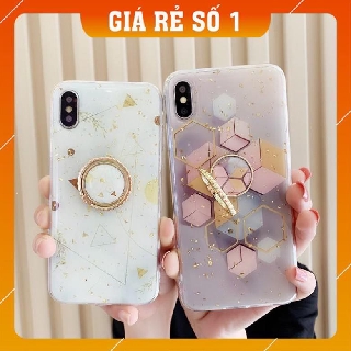 Ốp lưng iphone Golden kèm Ring