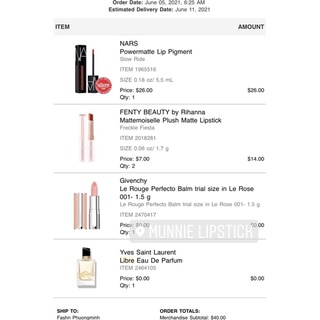 [7.5ml fullbox][Bill Sephora] Nước hoa Yves Saint Laurent Libre EDP