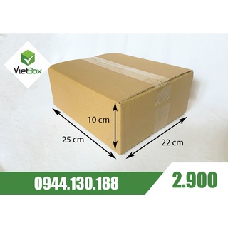 20 thùng carton 25*22*10
