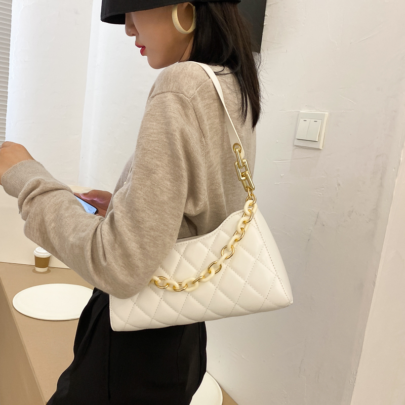 Túi đeo vai JASMIN NOIR họa tiết kẻ sọc hợp thời trang trẻ trung
