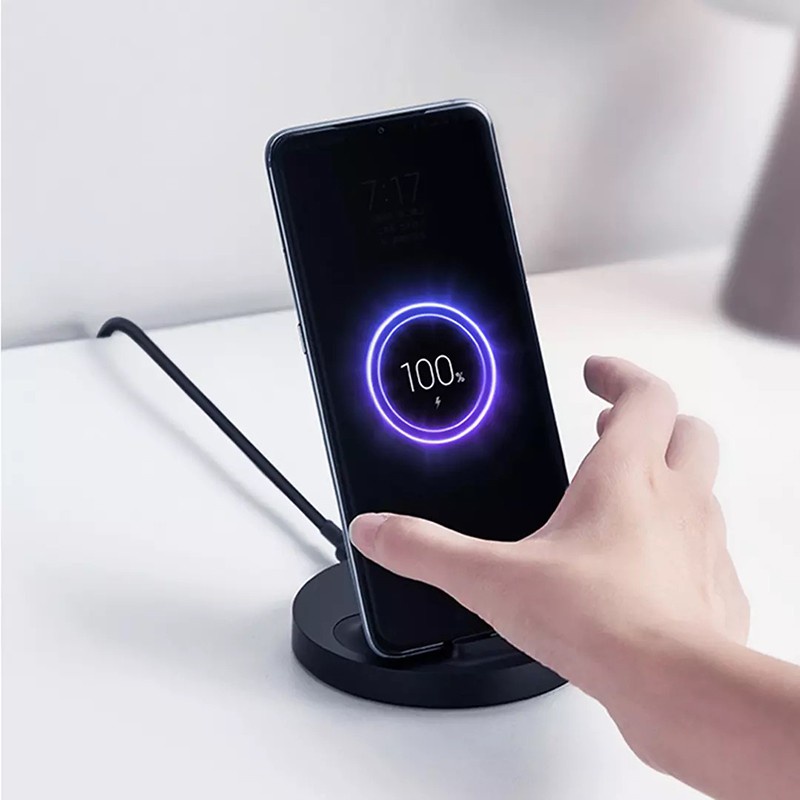 Đế Sạc Nhanh Không Dây 20W Xiaomi WPC02ZM 【Cuộn Dây Kép ◆ Khoảng Cách Cảm Ứng Chỉ 4mm ◆ Bảo Vệ Đa Lớp】