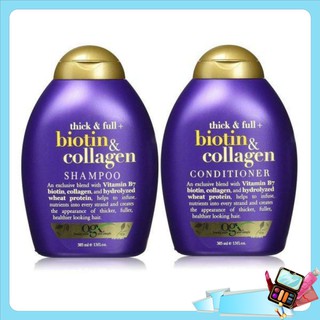 Dầu Gội Xả Biotin Collagen Chống Rụng Tóc (Biotin tím) ღᏠᎮ