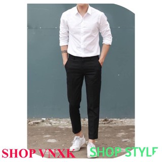 MẪU MỚI FREESHIP+ Tặng sơ mi dài tay - Quần tây body Hàn Quốc Siêu Sale
