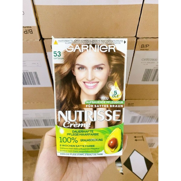 THUỐC NHUỘM TÓC GARNIER NUTRISSE CREME ĐỨC