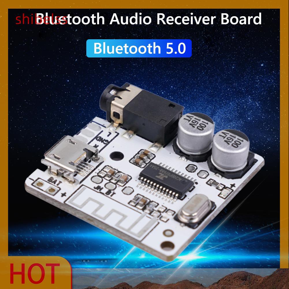 Shibelss Bluetooth Audio Receiver Board Bluetooth 5.0 MP3 Lossless Decoder Module