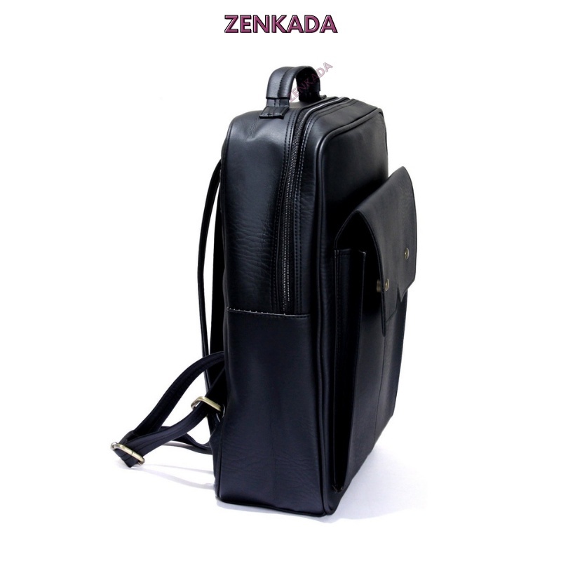 Balo da công sở đựng laptop Zenka nhiều ngăn rộng rãi sang trọng - ZBL01_5
