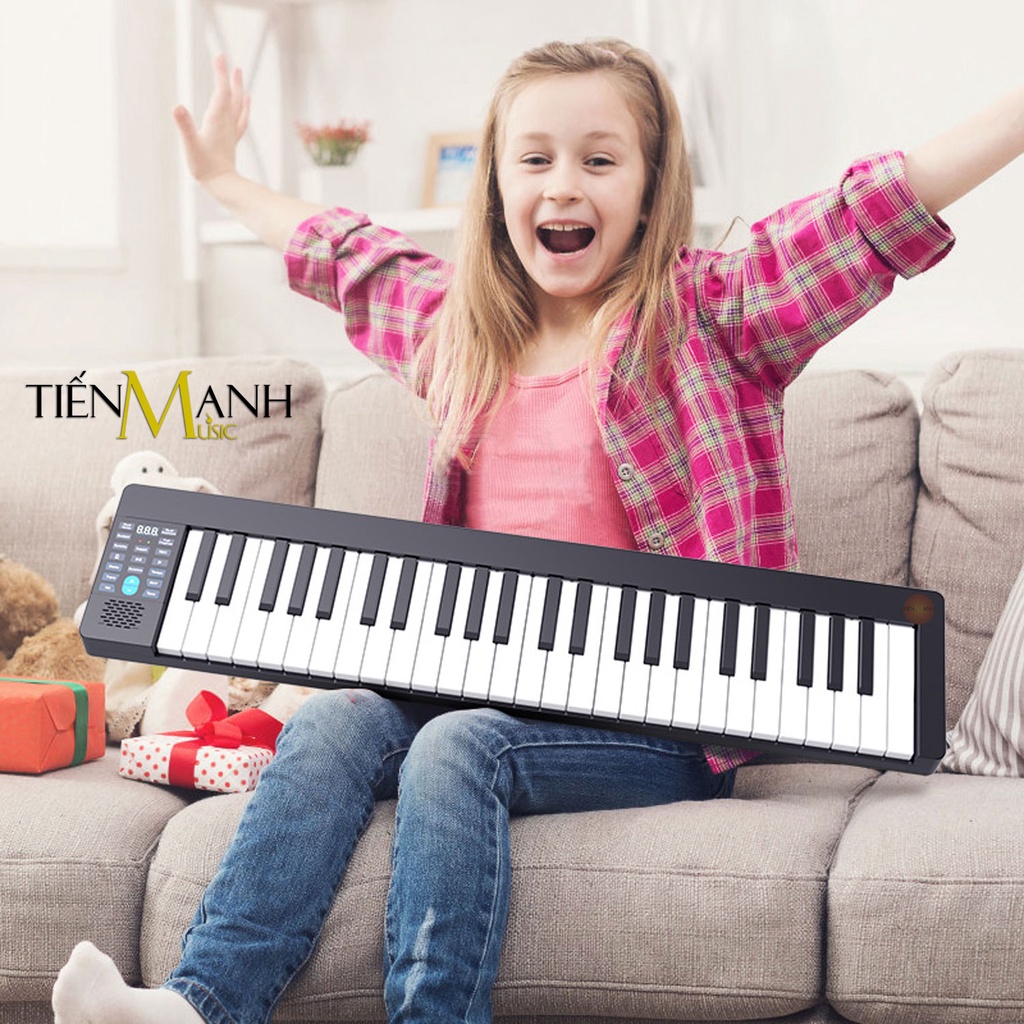 Đàn Piano Điện Konix PJ49Z - 49 Phím cảm ứng lực Có Loa PJ49 - Chính Hãng