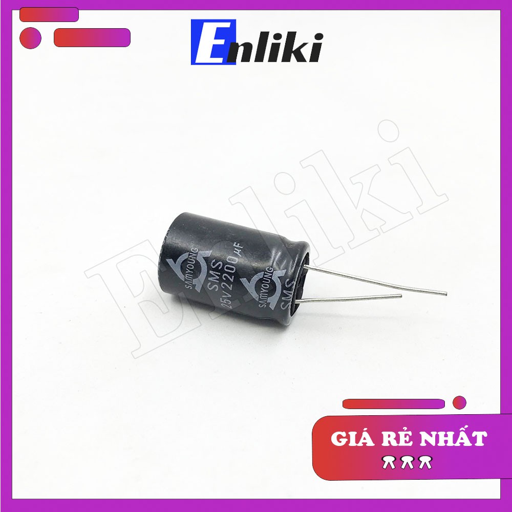 [Mã ELHACE giảm 4% đơn 300K] Tụ SAMYOUNG 2200uF 35V (16x25mm)