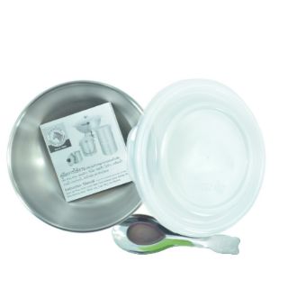 CHÉN KIDDY + MUỖNG INOX - 184202