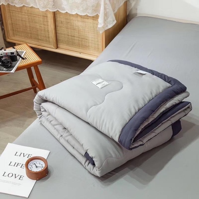 Chăn Đũi Hè ZARA Home 2m2x2m Siêu Mát Mẻ Màu Sắc Nhã Nhặn