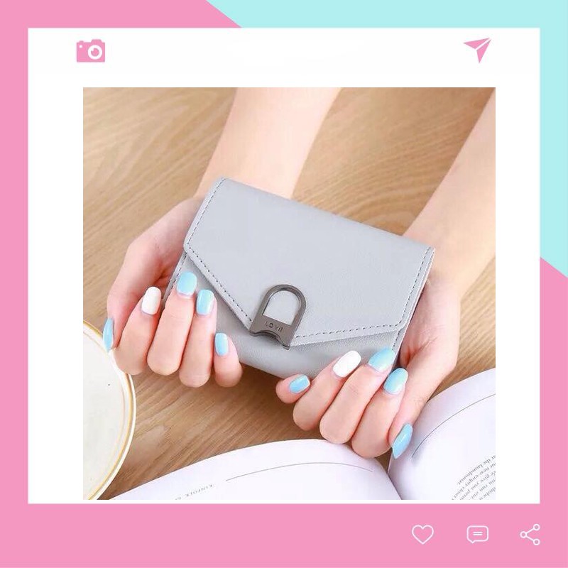 Ví Nữ Ngắn Love Siêu Đẹp VN01