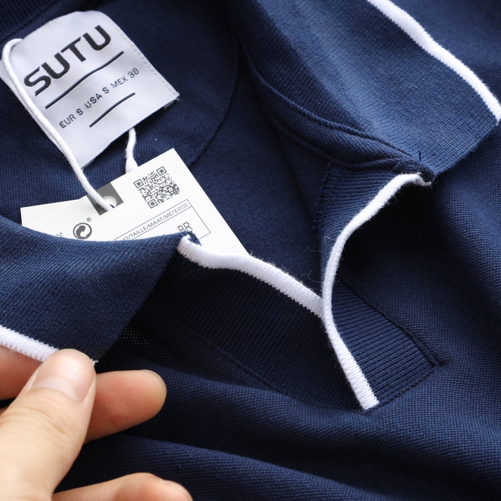 [ SALE SIÊU KHỦNG ] Áo POLO nam cổ bẻ ngắn tay phối viền dáng slimfit, chất cotton co giãn 4 chiều cao cấp - W REAL M | BigBuy360 - bigbuy360.vn